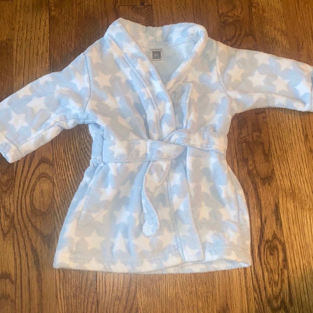 Carter's baby Terry cloth bathrobe